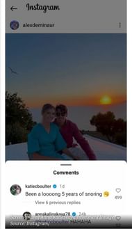 Anna Kalinskaya's comment
